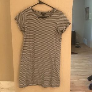 Forever 21 stripped t-shirt dress